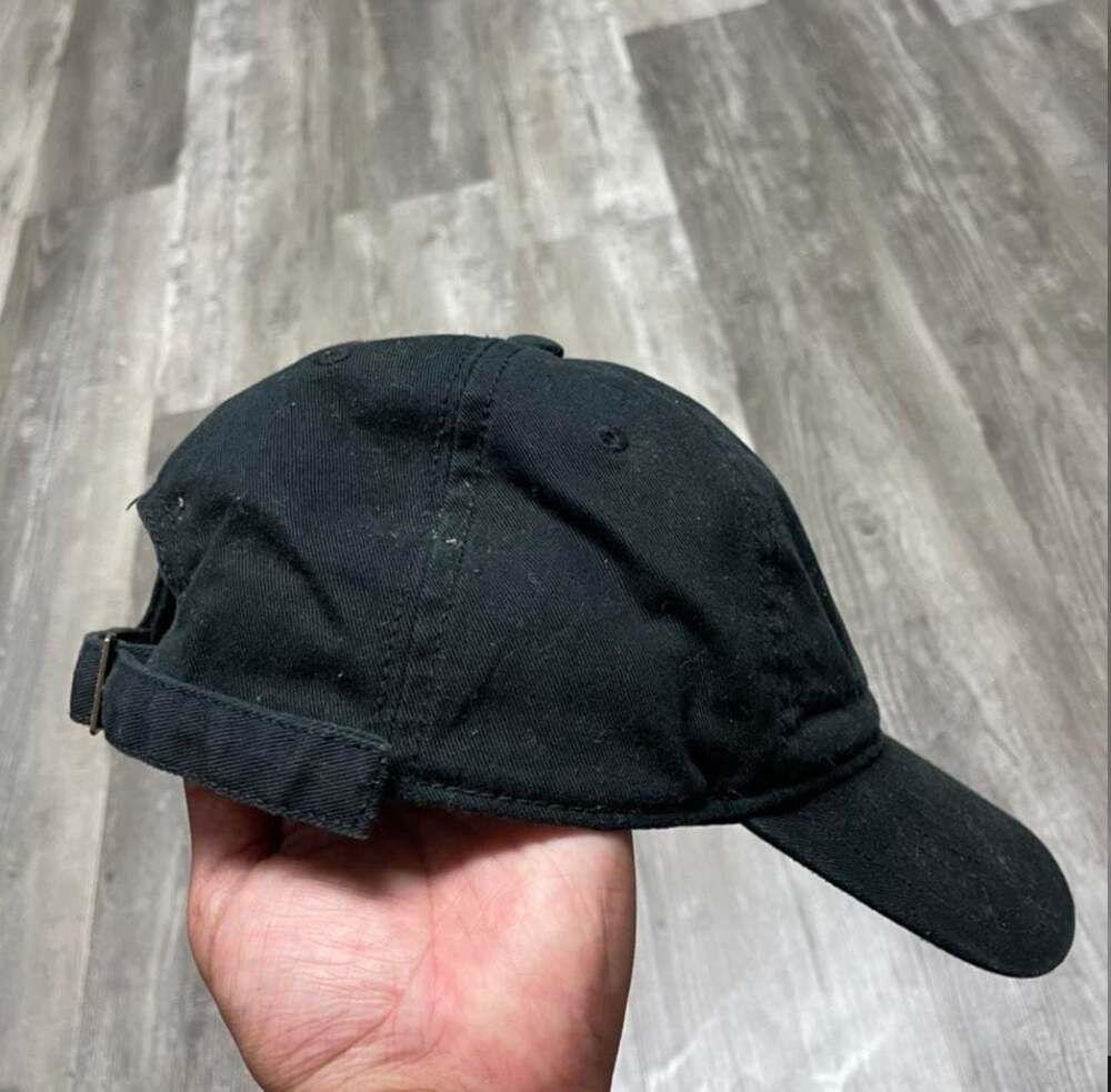Adidas Originals Trefoil Logo Adjustable Baseball Cap Black - Picture 3 of 4